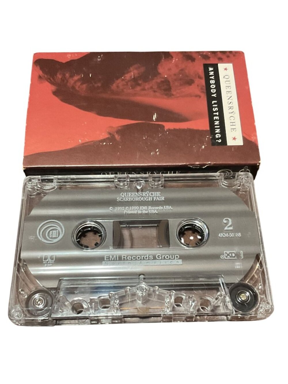 Queensrÿche Anybody Listening? Cassette Tape Single 1992 EMI Records Group